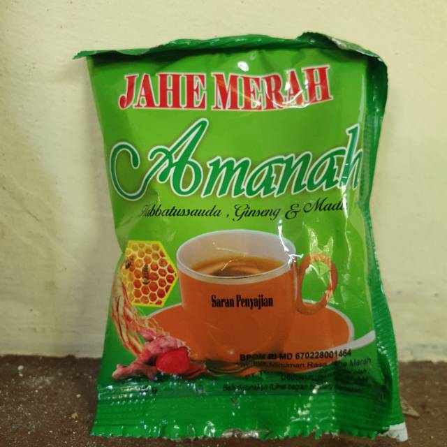 

Jahe merah AMANAH jahe habbatussauda