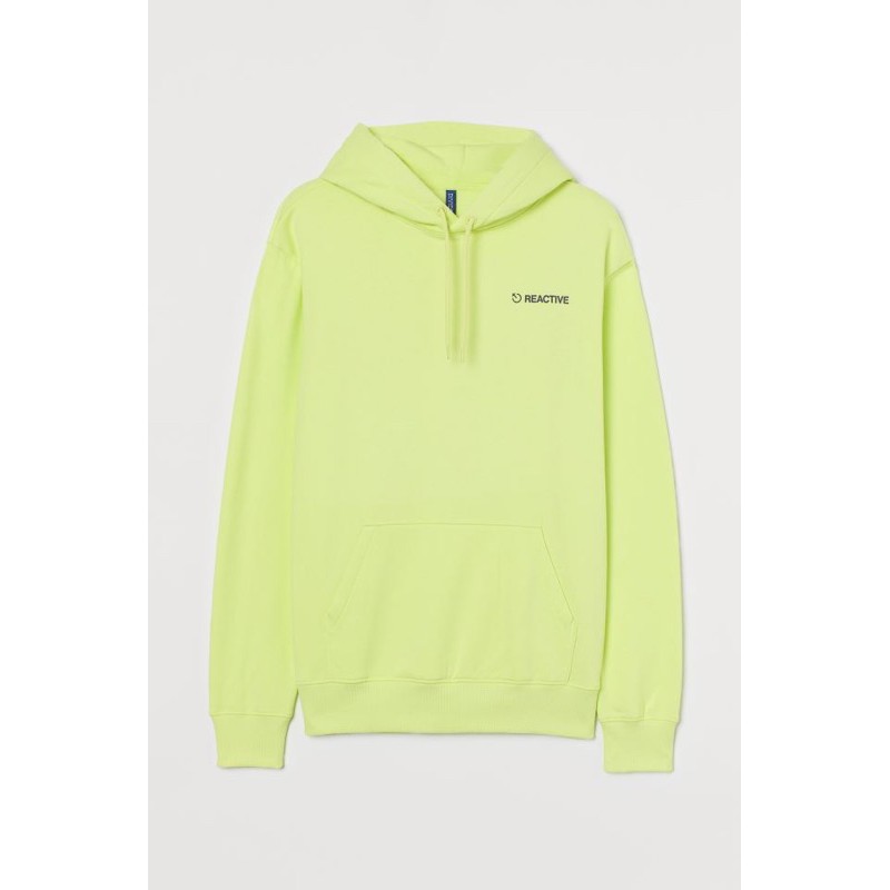 Hoodie H&M Reactive Neon