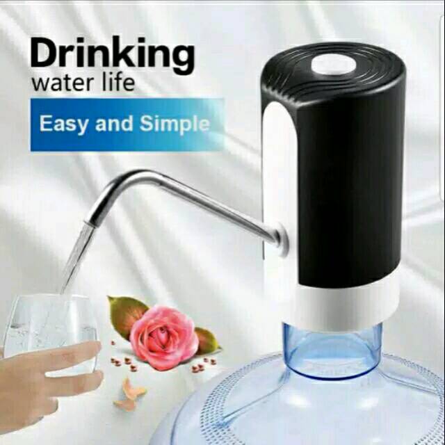 POMPA GALON ELEKTRIK VIPOO V-2016 UKURAN BESAR/AUTOMATIC WATER DISPENSER VIPOO V-2016