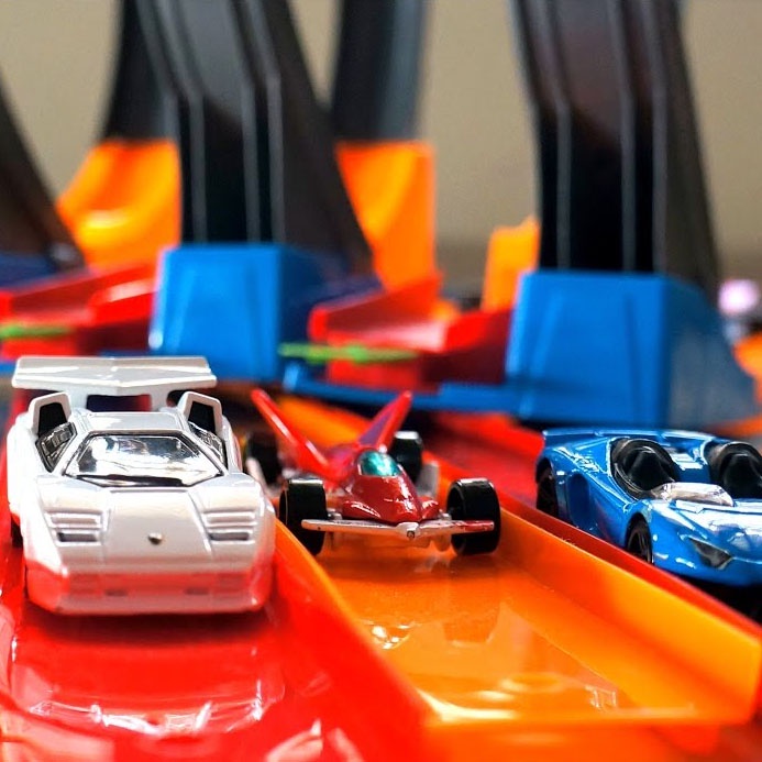 Diecast Track Racing | Jalanan Hot Wheels | Mainan Anak Laki Laki Jalur Track Hot Wheels | Lintasan Hotwheels