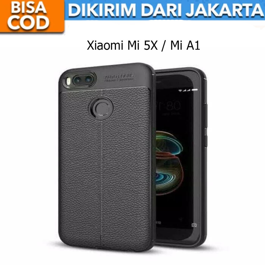 Case Auto Focus Xiaomi Mi 5X / Mi A1 Leather Experience SoftCase Slim Ultimate / Casing Kulit