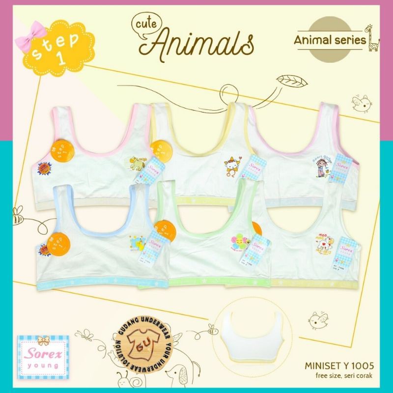 BH MINISET WANITA ANAK/REMAJA SOREX Y1005