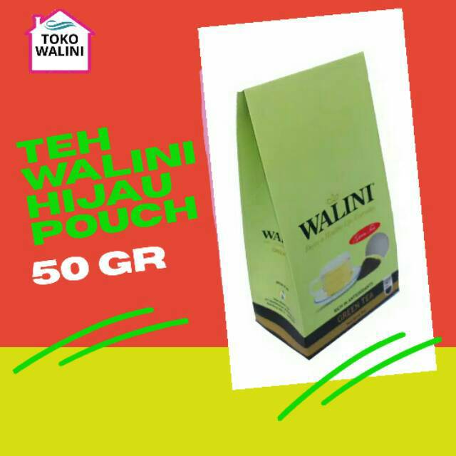 

Teh Seduh Hijau Walini Pouch 50 gr