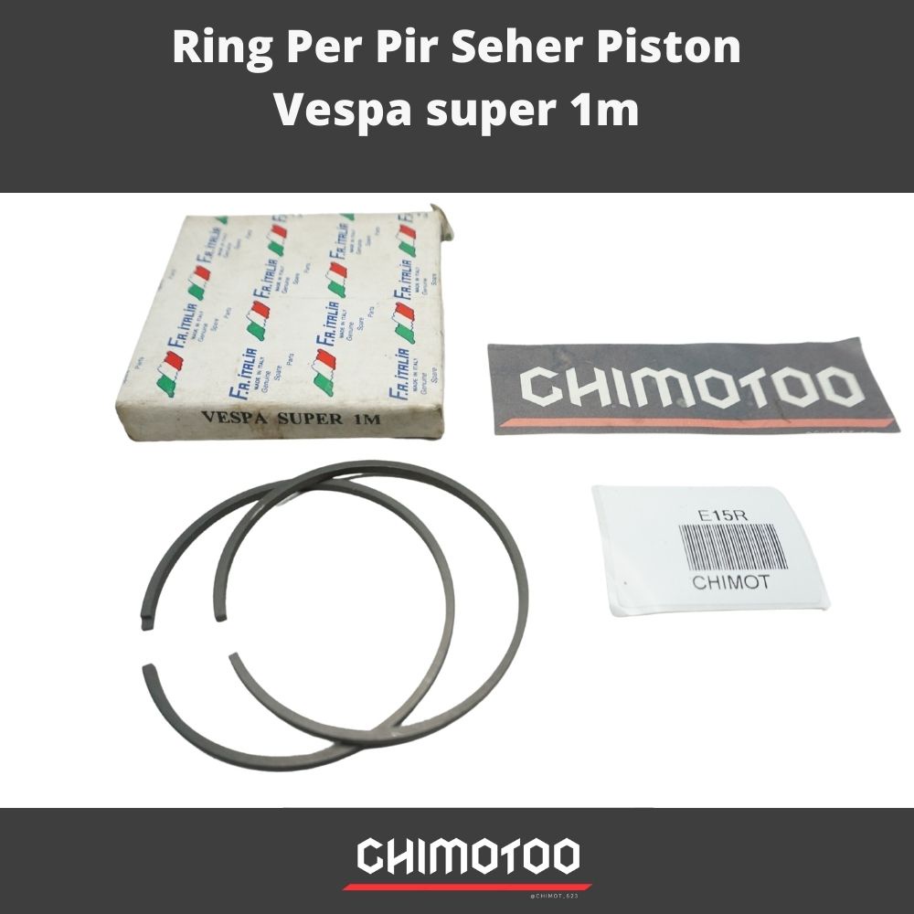 Ring Per Pir Seher Piston Vespa super 1m