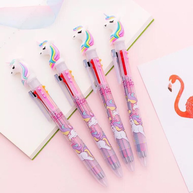 6 in 1 unicorn pen