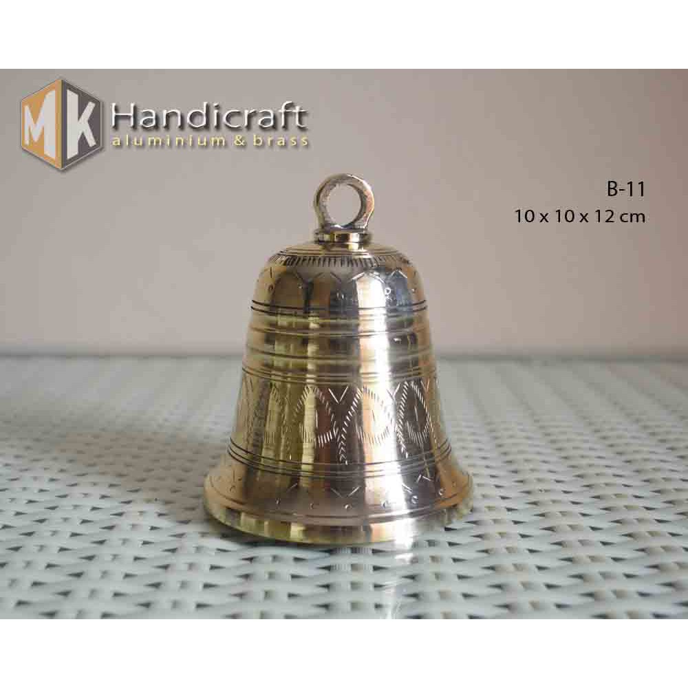 Lonceng Kuningan diameter 10 cm - Bel Klinting - Klintingan