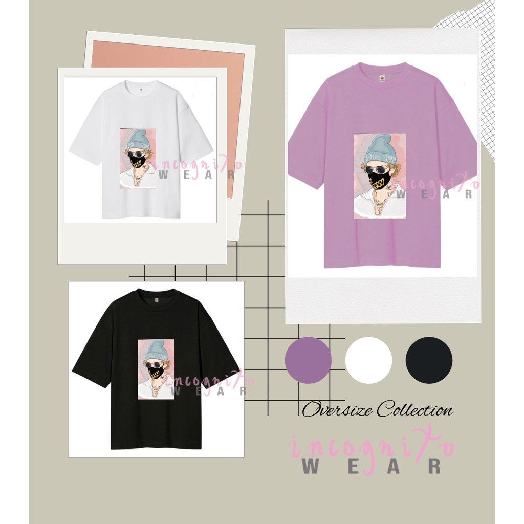 Kaos Oversize Justin Bieber Kaos Justice Kaos Justin Bieber Oversized