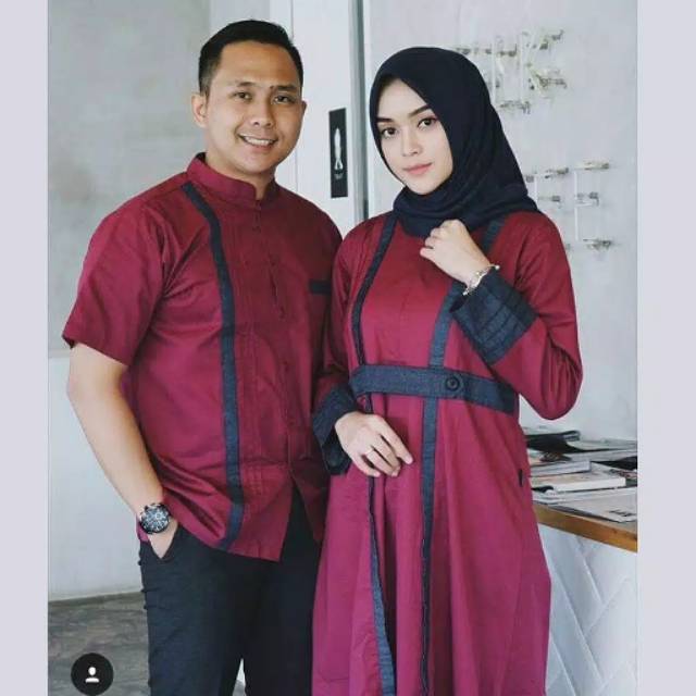 BAJU GAMIS COUPLE/ BAJU GAMIS SARIMBIT /BAJU GAMIS PASANGAN/ BAJU GAMIS COUPLE KELUARGA