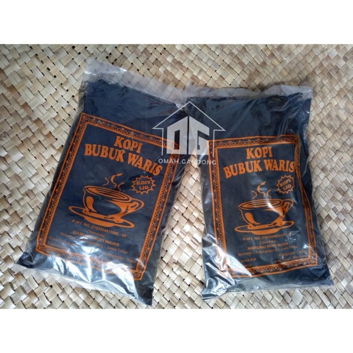 

(BISA COD) Kopi Bubuk Ijo Waris Tulungagung 500 gram