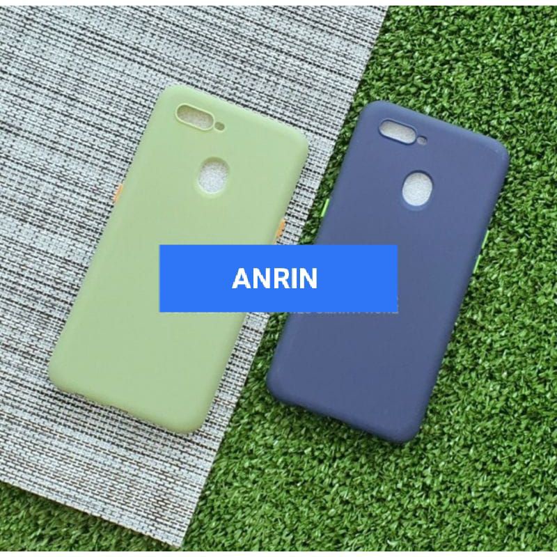 OPPO A12 F9 A5S A7 A11K BABY SKIN MACARON CASING SOFTCASE SILIKON