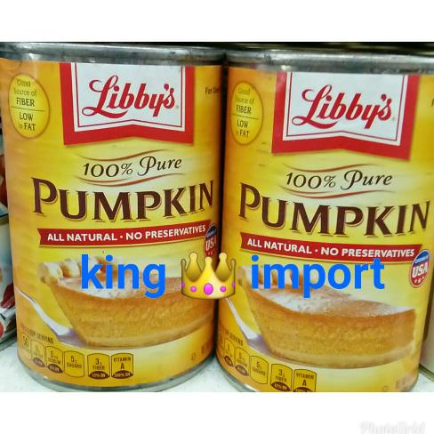 

Libby's 100% Pure Pumpkin