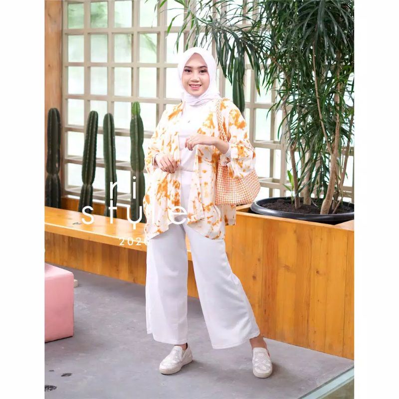 CUCI GUDANG BAJU CAVA OUTER (TIE DYE) by Riistyle