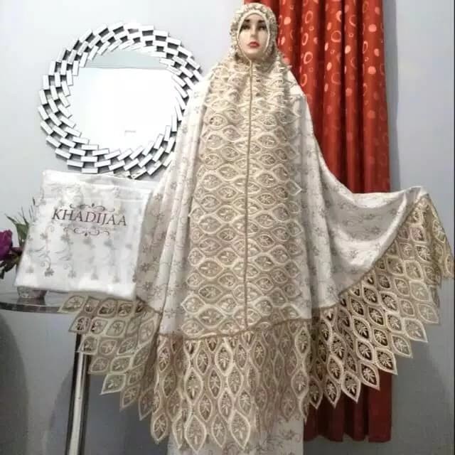 Mukena dewasa sutra paris prada princess