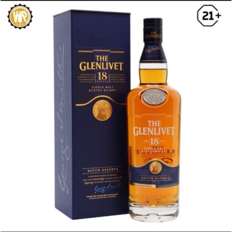 Glenlivet 18 Years Single Malt Whiskey