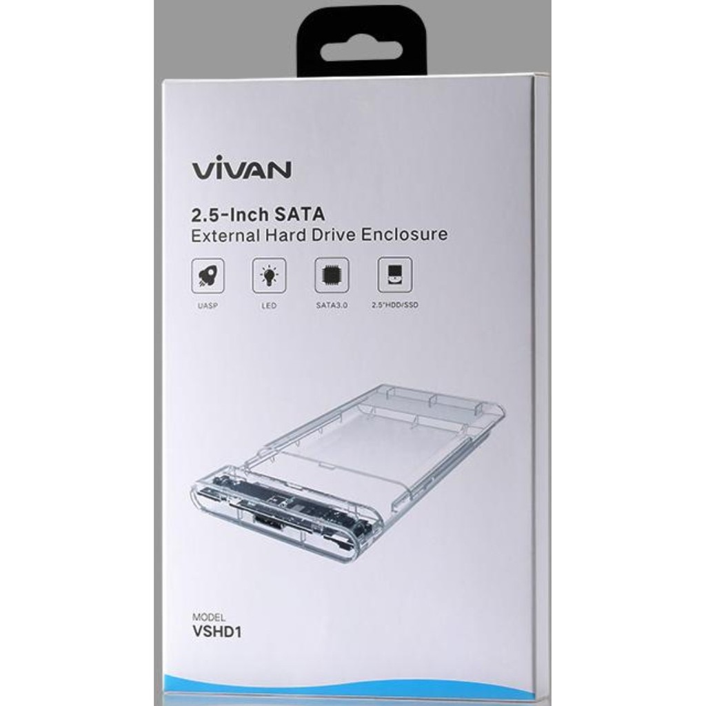 Casing Hardisk External HDD External Case 2.5&quot; USB 3.0 - VIVAN VSHD1