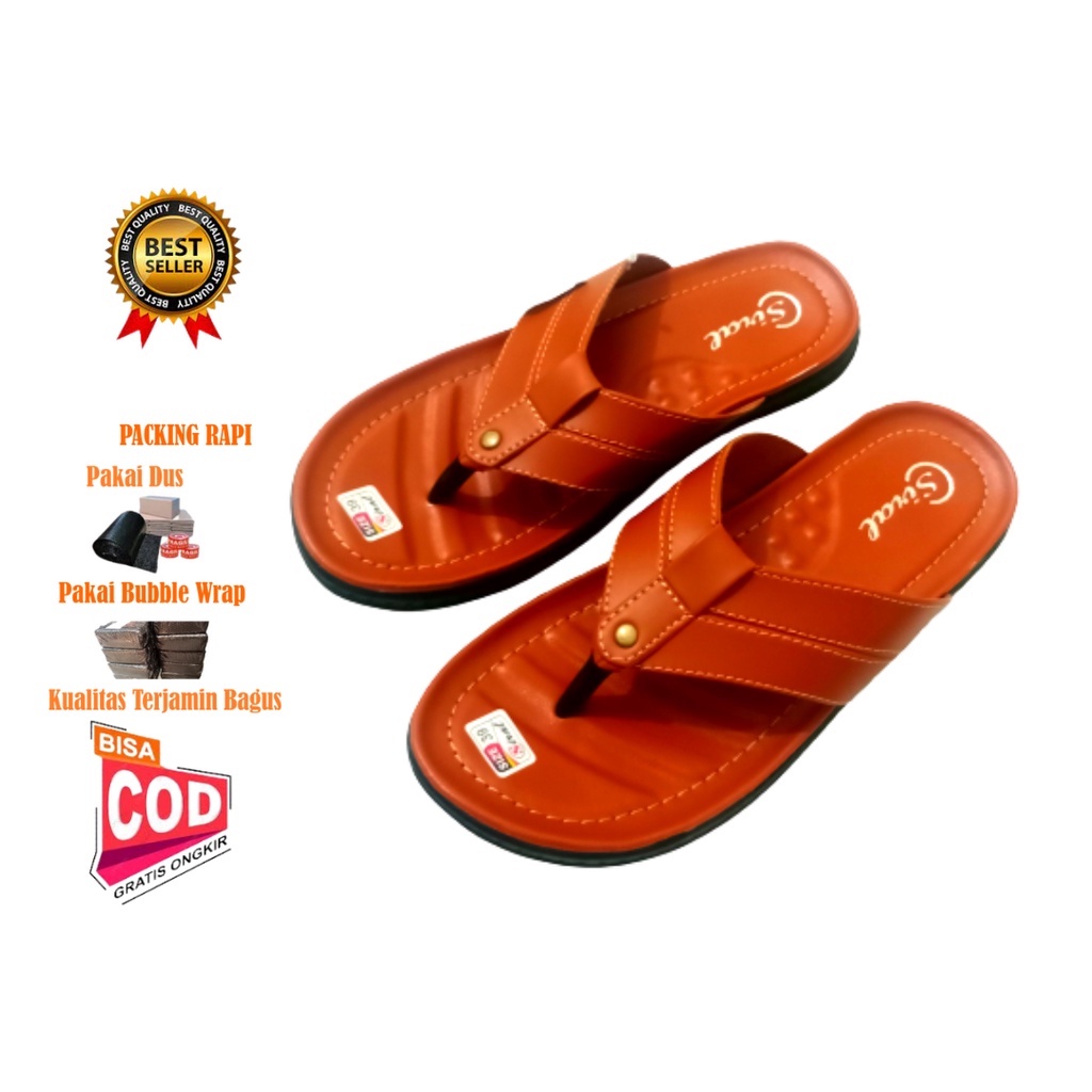 Sandal Jepit Pria Siral | Selop Pria Terbaru Terlaris