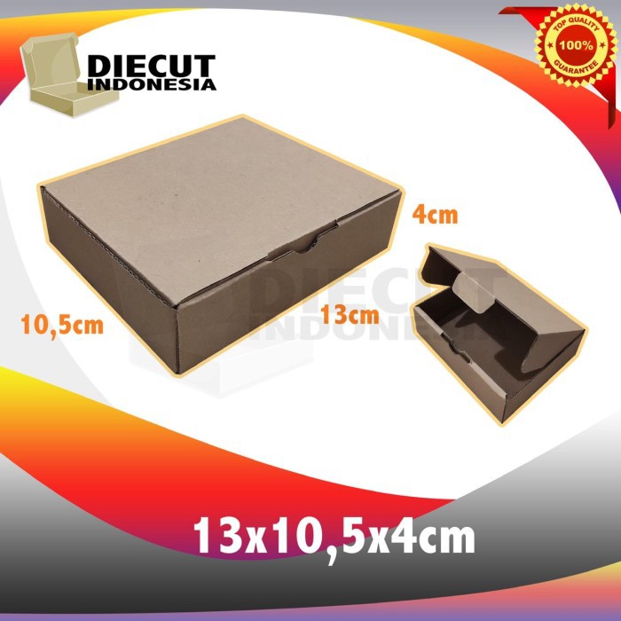 

kardus box kotak karton diecut uk 13x10.5x4