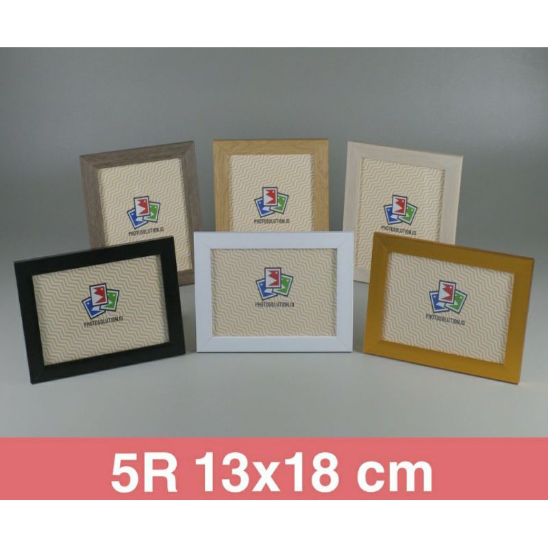 bingkai foto 5R + cetak foto 5R