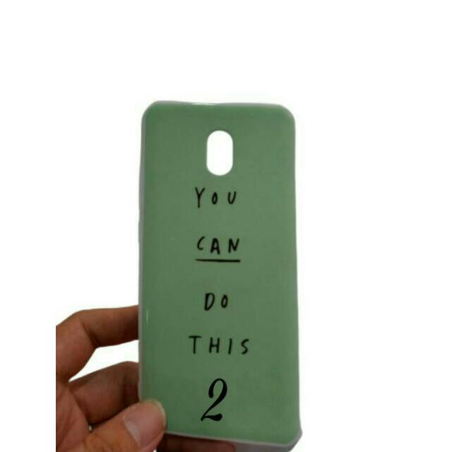 Case uv oil timbul macaron quotes redmi 8A