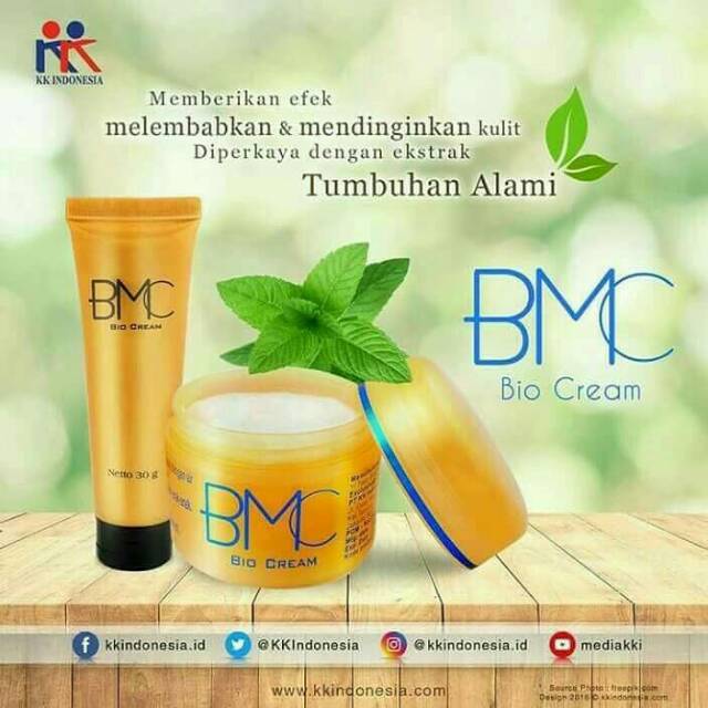BMC Cream luka bakar iritasi || Bio Multiple Cream KK Indonesia BMC Original