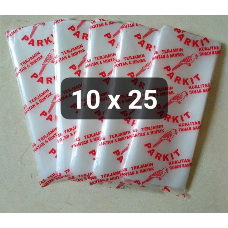 

PLASTIK PARKIT 10 X 25