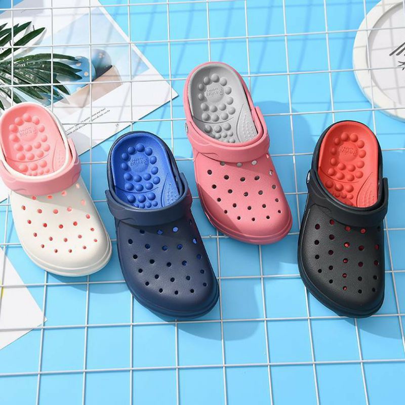 Sandal Crocs Pria wanita / Sandal wanita / sandal pria / Crocs Reviva Clog / Sandal Crocs Reviva