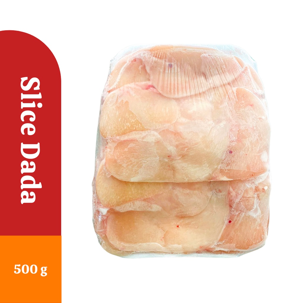 

Slice Dada Ayam / Slice Boneless Dada / Slice Fillet Dada Ayam 500 Gr