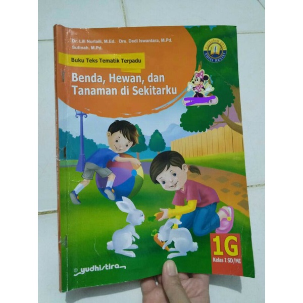 Buku Tematik 1G Yudhistira K13(Bekas)