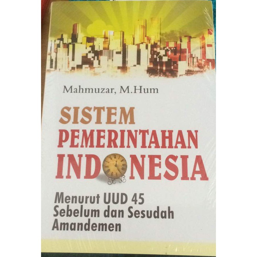 Buku Sistem Pemerintahan Indonesia Mahmuzar Nusamedia Shopee Indonesia