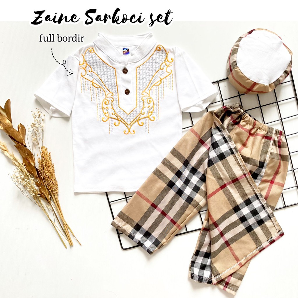 ZAINE KOKO SARKOCI / FESTIVE Babeebabyshop koko sarung koko bayi koko anak baju muslim bayi baju muslim anak