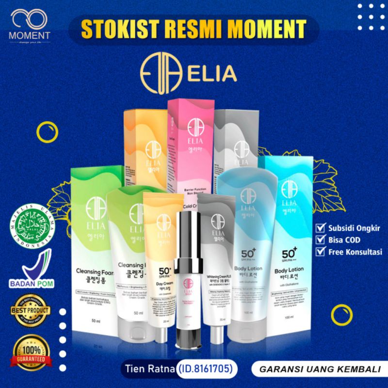 ELIA Skincare KOREA Cream Pemutih Wajah Skincare Wajah Kecantikan Wajah Day Cream Perawatan Wajah