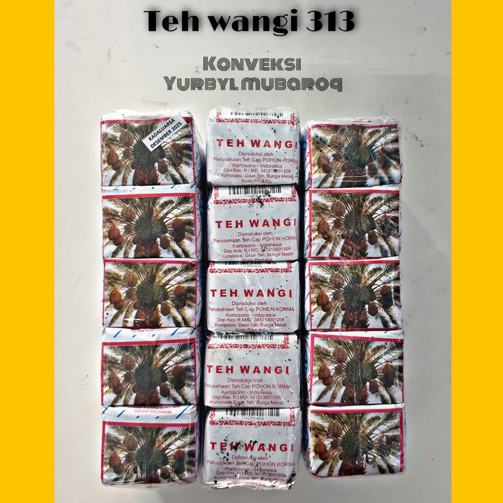 

Teh Wangi CAP POHON KURMA Isi 10PCS