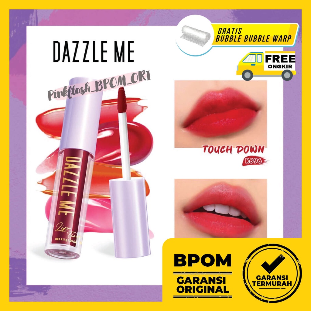 [SIAP KIRIM DAN BPOM] DAZZLE ME Ink-Licious Lip Tint Dazzle Me Lip Tint BPOM | Mattedorable Long Lasting Liptint Hyper Moisturizing Lip Stain Velvet Lip Cream Dazzle Me Liptint Dazzle Me