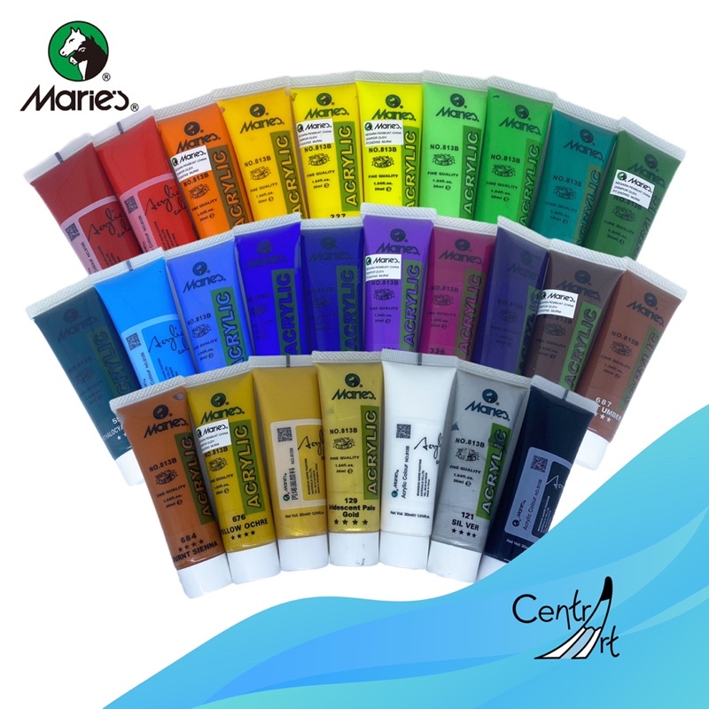 

Maries Cat Acrylic Acrylic Paint 30ml 31 warna