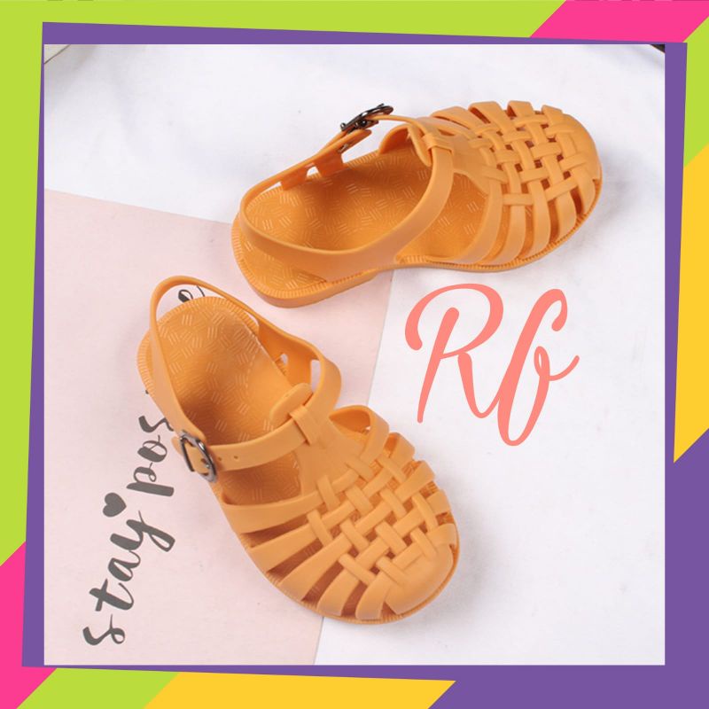 Sandal Tawana Anak Korea Import /Sandal Sepatu Anak Jaring RF