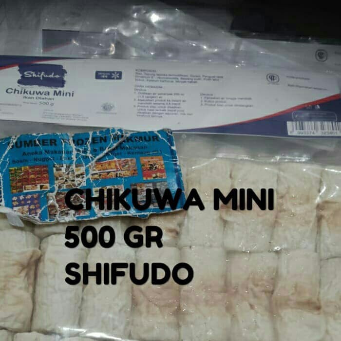 

chikuwa mini 500gr shifudo. sumber frozen makmur