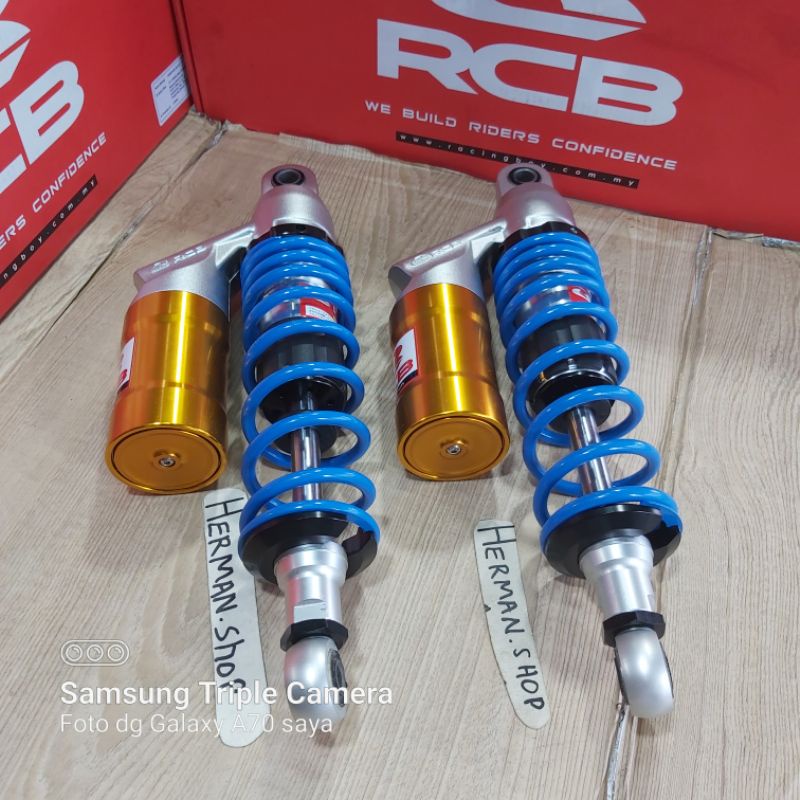 shock shockbreaker rcb nmax pcx xmax tiger rx king gl versa eb2 mb2 / Shock rcb eb2 mb2 pcx nmax tiger gl rx king versa supra karisma 320 330 335 / shock rcb eb2 350mm shogun rx king bebek-Eb2 blue rx gl bebek