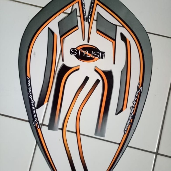 stiker striping Honda Scoopy stylish 2017