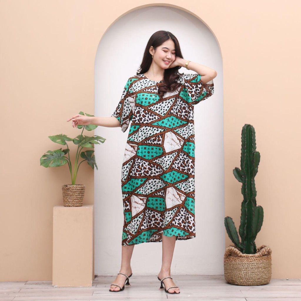 Daster Jumbo batik DIANTY Daster Busui  Daster cantik  Baju tidur  Baju santai  Baju batik