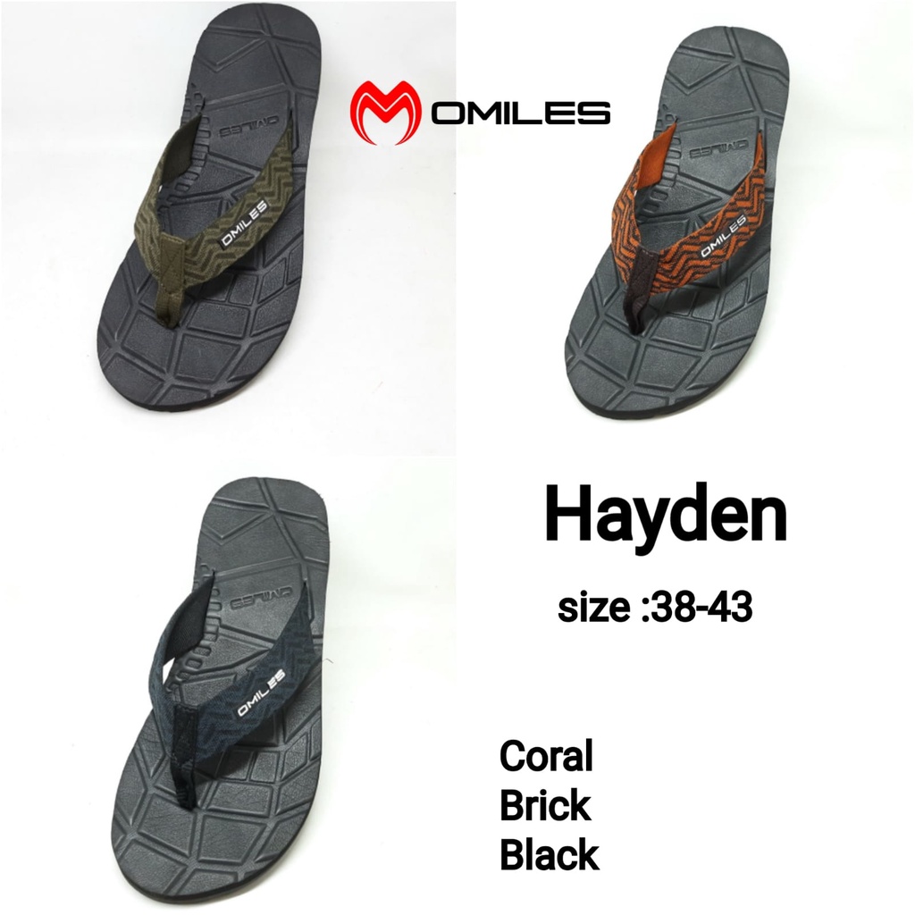 Sandal Omiles Pria Hayden