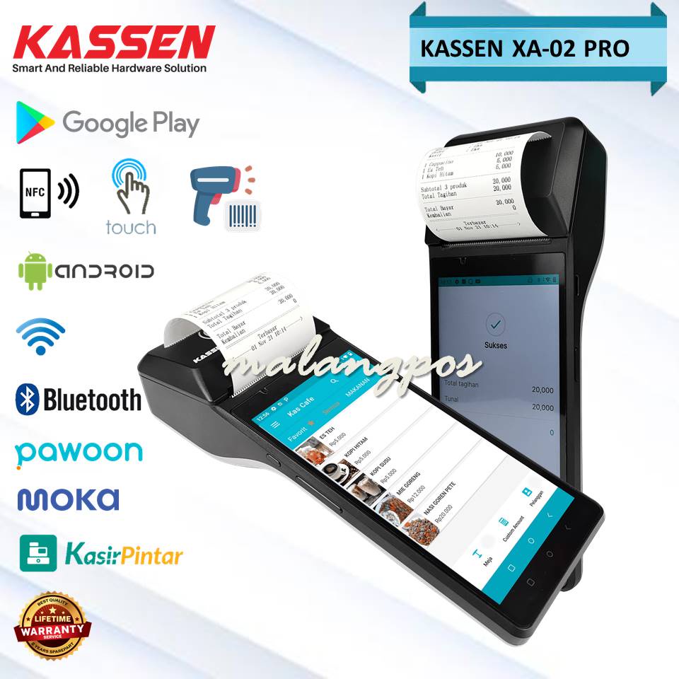 Jual All In One Android Kassen Xa Pro G Payment Pos Xa Pro