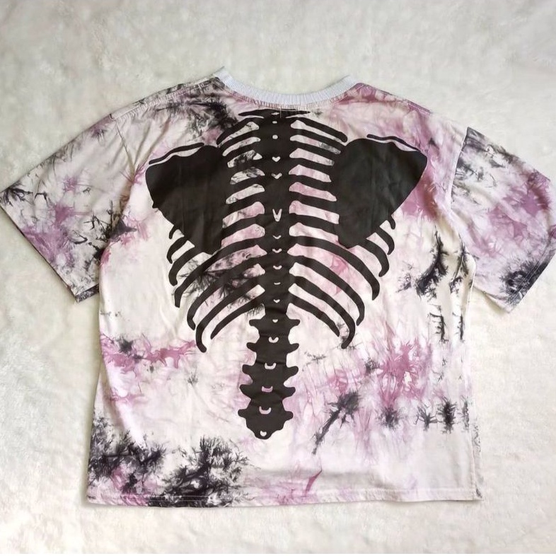 Capital Kapital Skeleton Rib Cage Bone T Shirt