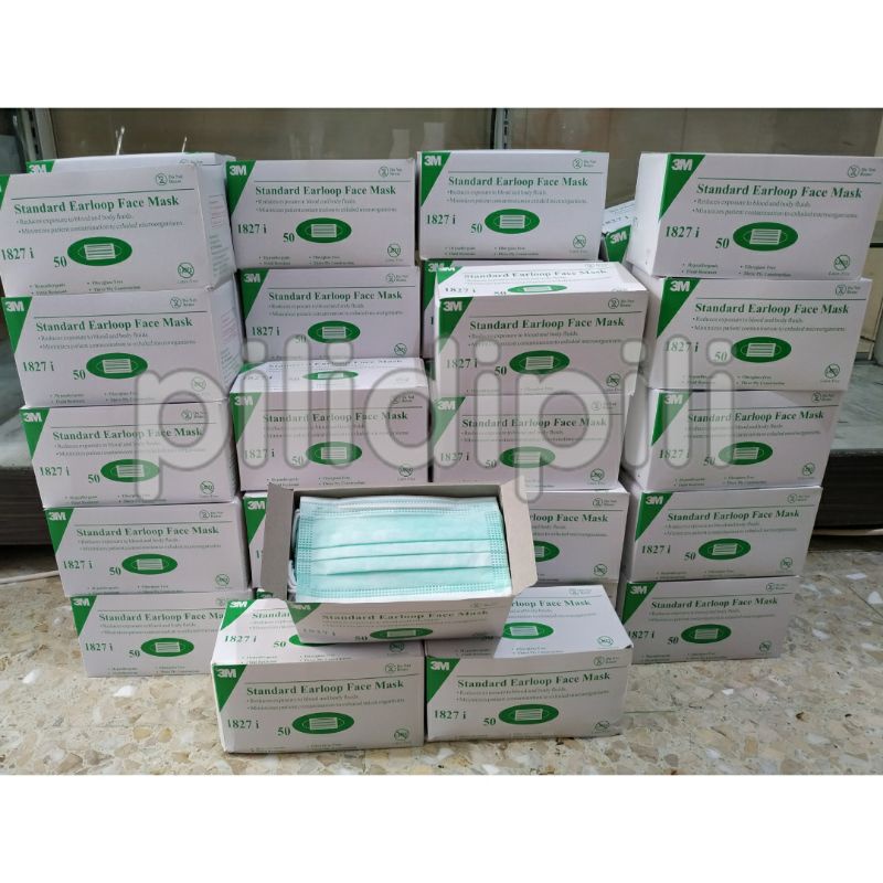 3M Masker Earloop 1827i Isi 5