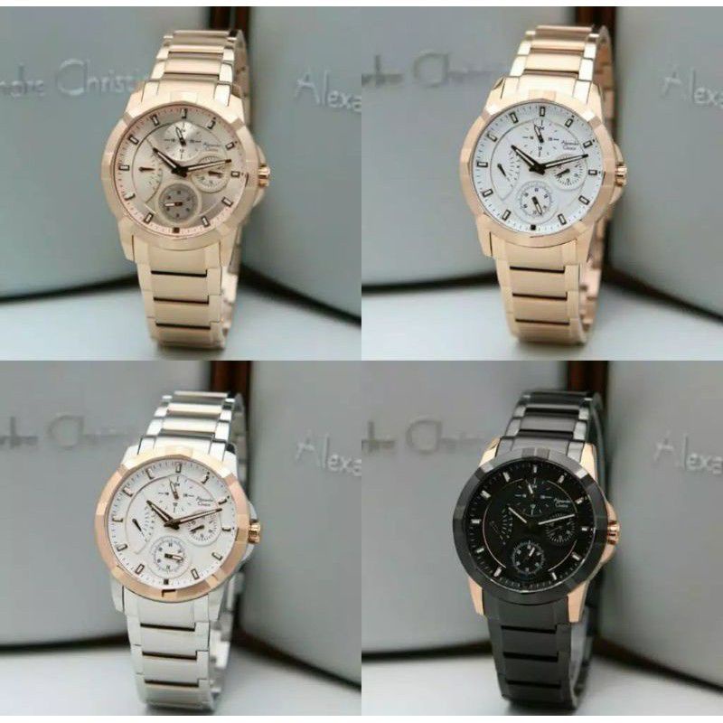 JAM TANGAN WANITA ALEXANDRE CRISTI AC2879/AC 2879 ORIGINAL