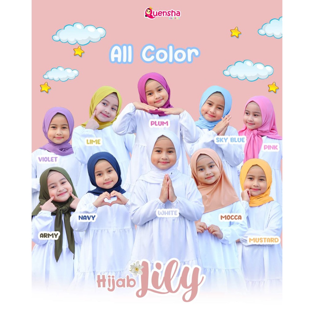 Hijab Anak LILY original by QUENSHA