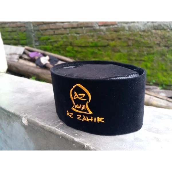 Peci kopiah az zahir bordir ac -ventilasi