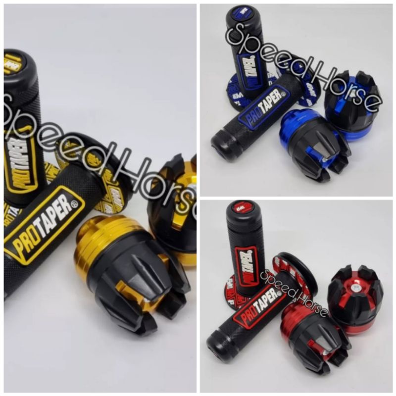 paket 2in1 Handgrip protaper +jalu as untuk semua motor  Universal