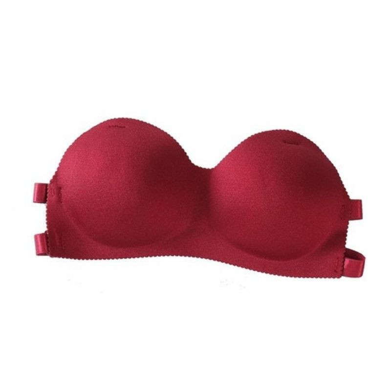 BH Bra push-up Invisible Strapless Tanpa Tali Anti Slip