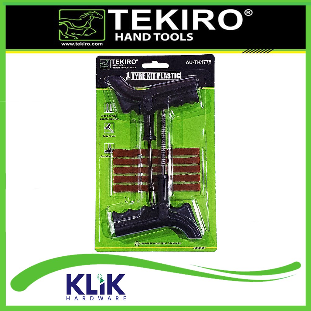 Tekiro Alat Tambal Ban Tubles Set - Tire Repair Kit Tubeless Motor Mobil