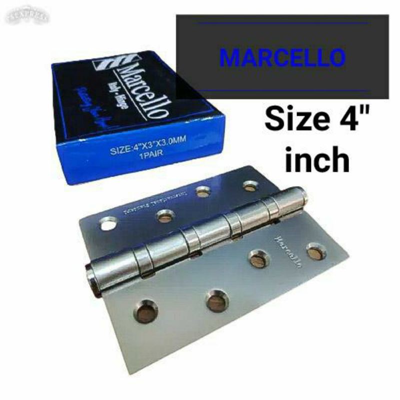 ENGSEL PINTU RUMAH 4" INCH MARCELLO